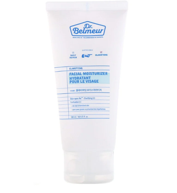 Dr.Belmeur Clarifying Facial Moisturizer - 120ml